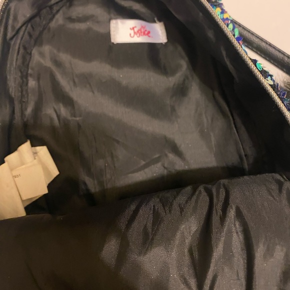 Justice Black and Purple mini backpack - Picture 4 of 4